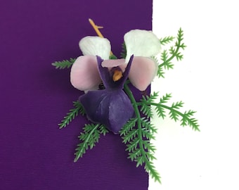 Vintage Babs Fab-Lu Doll Orchid Corsage to RSVP - Hard to Find