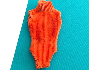 Silkstone Barbie Turtleneck Body Blouse Top to SKIING VACATION BFMC 2004