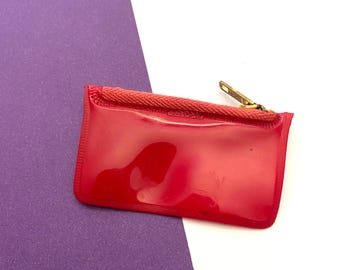 Vintage Tammy Doll School Daze Red Portfolio Zip Pouch Purse #9133