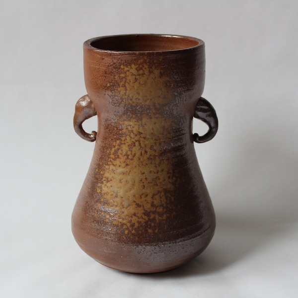 Jarrón japonés vintage / Bizen Ware /備前焼