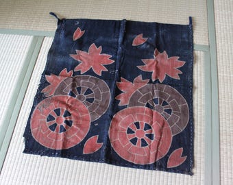 Vintage Japanese Tapestry / Horse Saddle Cover