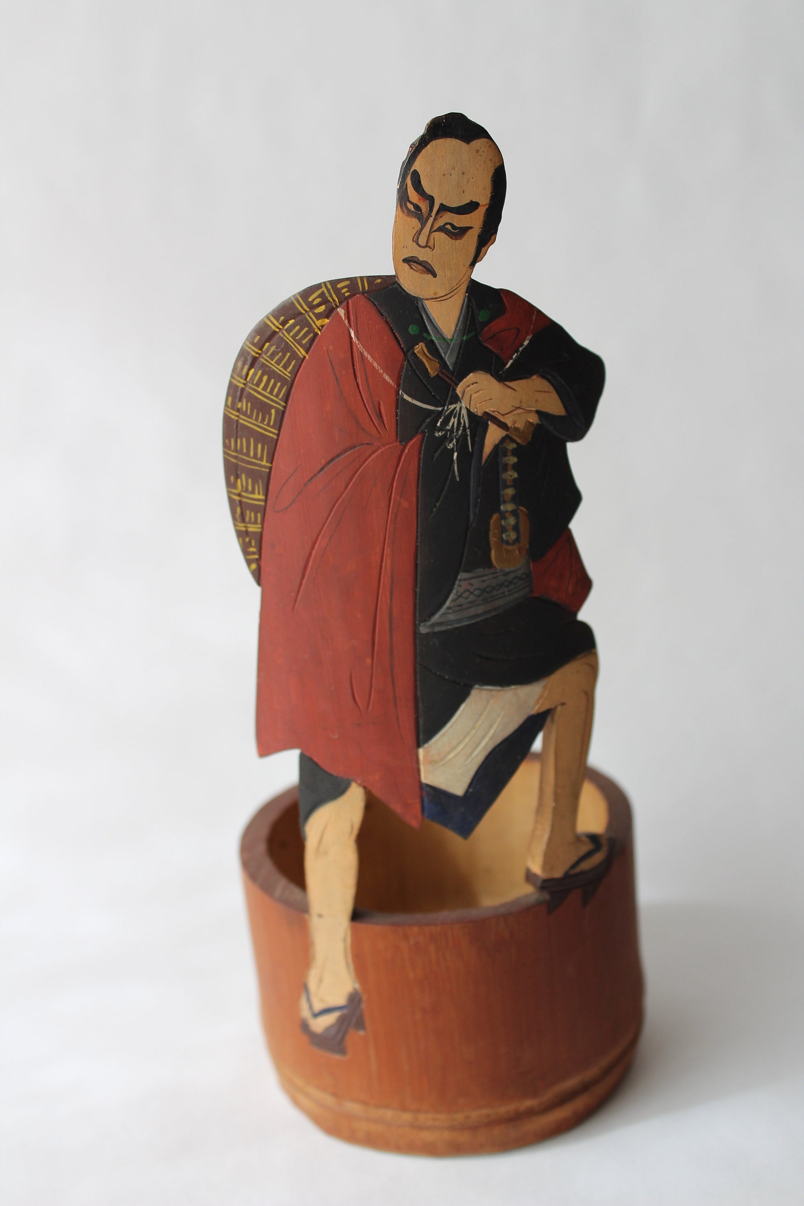 Vintage Japanese Handmade Bamboo Dolls / Set of 7 Etsy