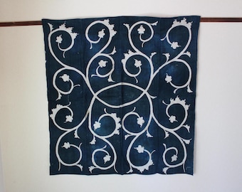 Vintage Japanese Karakusa Patterns Furoshiki / Tapestry