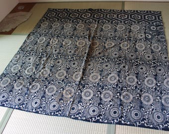 Vintage Japanese Katazome Textile / Rag / Hanging Tapestry