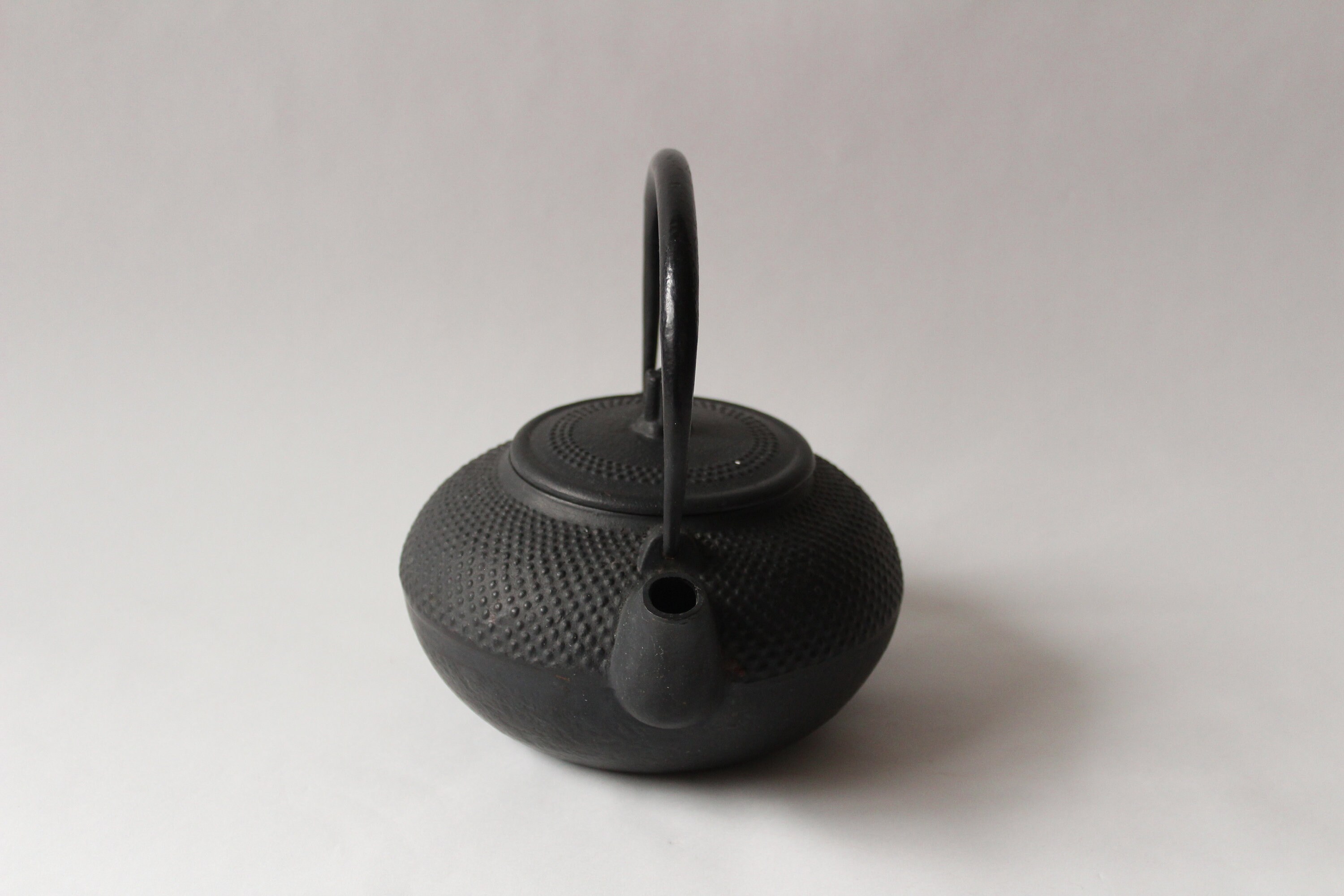 Vintage Japanese Cast Iron Kettle / Large Etsy