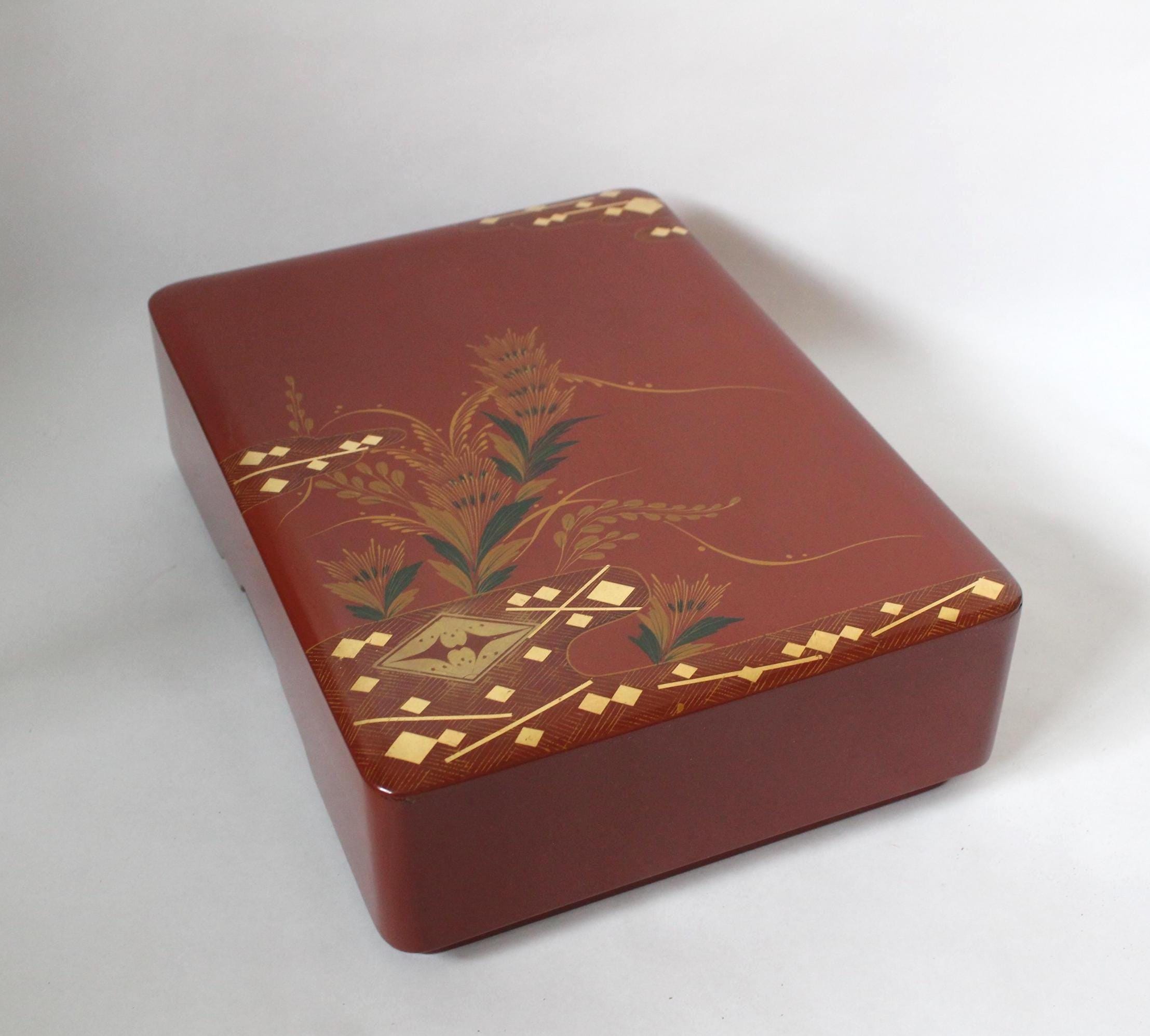 Antique Japanese Calligraphy Box - Etsy