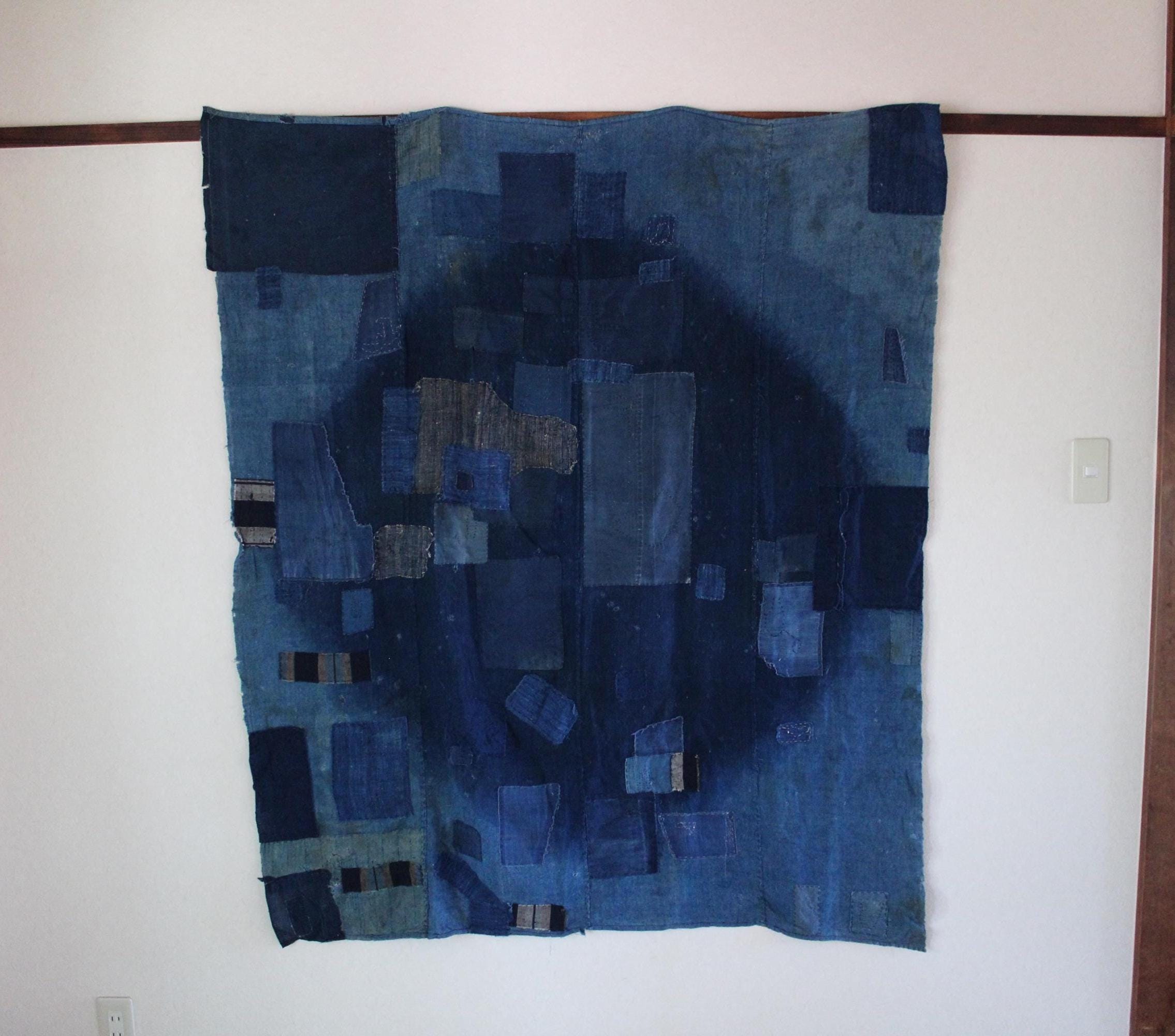 Aizome Boro Sashiko - Etsy