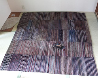 Vintage Japanese Sakiori Rug / 裂織