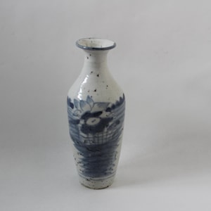 Vintage Japanese Tokkuri / Ceramic Sake Pouring Bottle