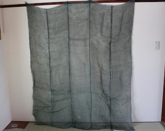 Vintage Japanese Linen Mosquito Net / Kaya