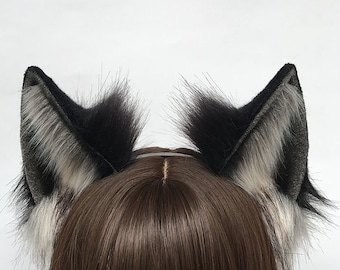 pic Realistic Wolf Ears Drawing realistic wolf ears etsy