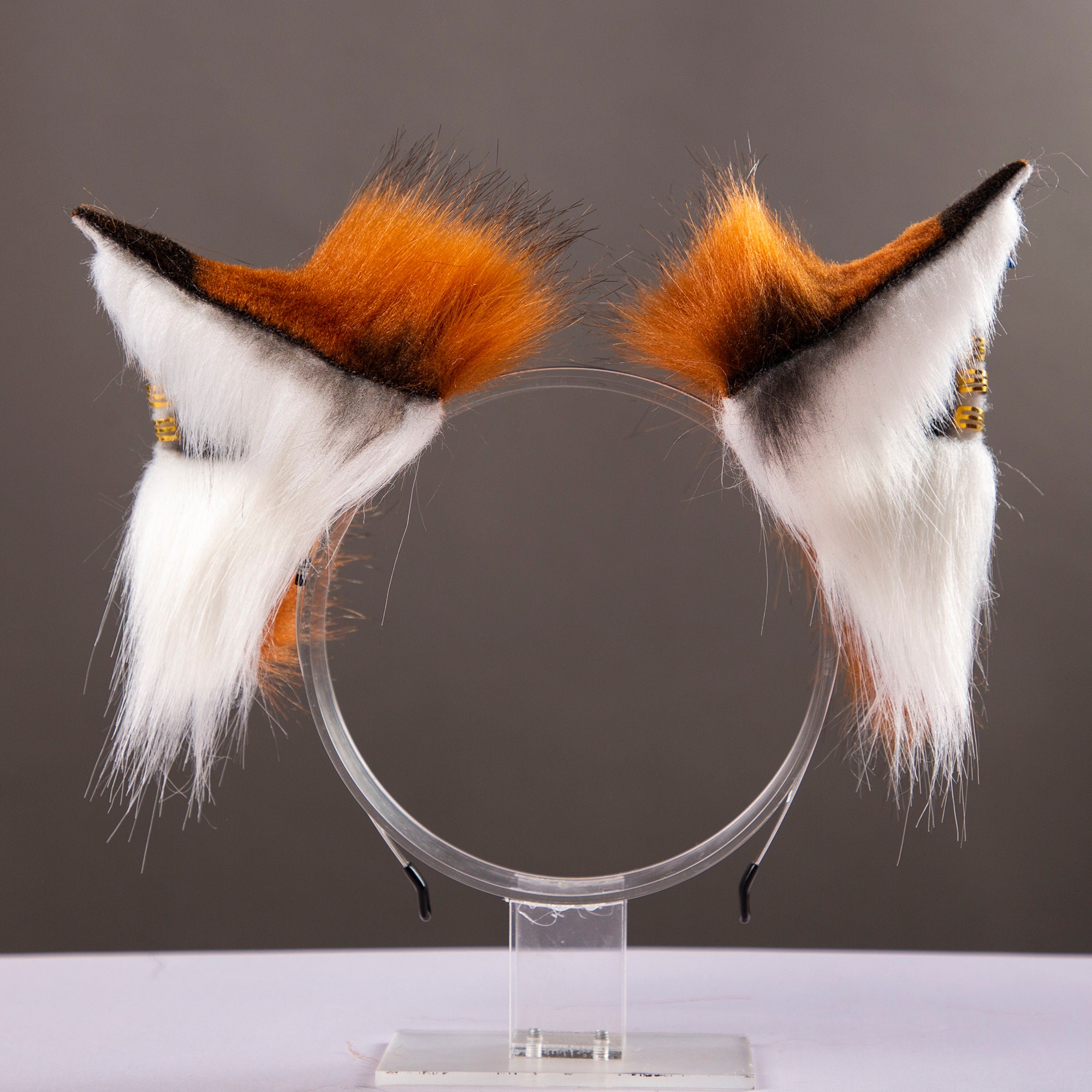 Red Fox Ears and Tail Set Wolf Ears and Tail Set Cat Ears and Etsy