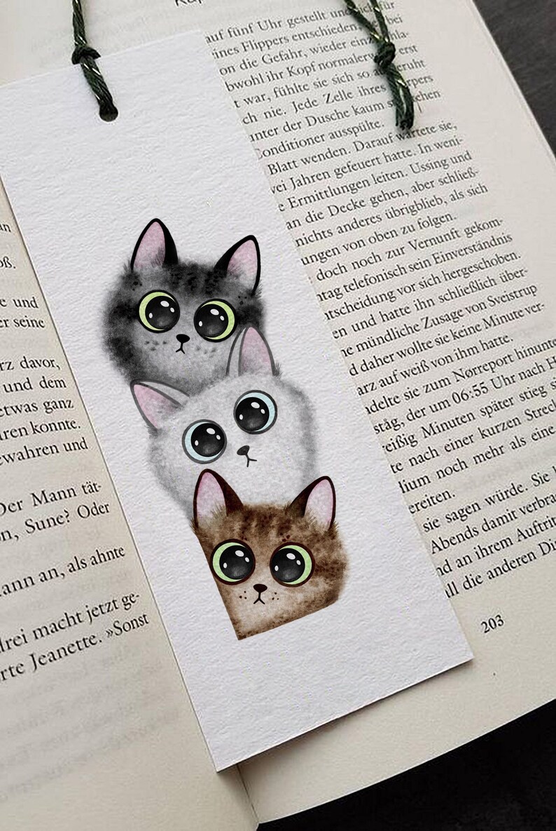 Cat Bookmark Printable Bookmark Cat Lover Gift Watercolor Cat Cat Bookmark Printable Bookmark Cat Lover Gift Watercolor Cat