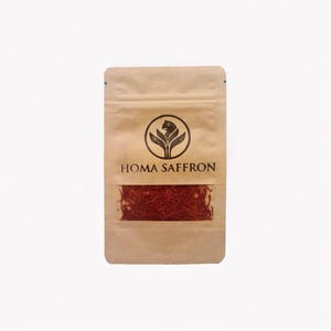 Homa Saffron - Persian premium saffron, whole threads - Super Negin - Class 1, bakery, spice, herbs