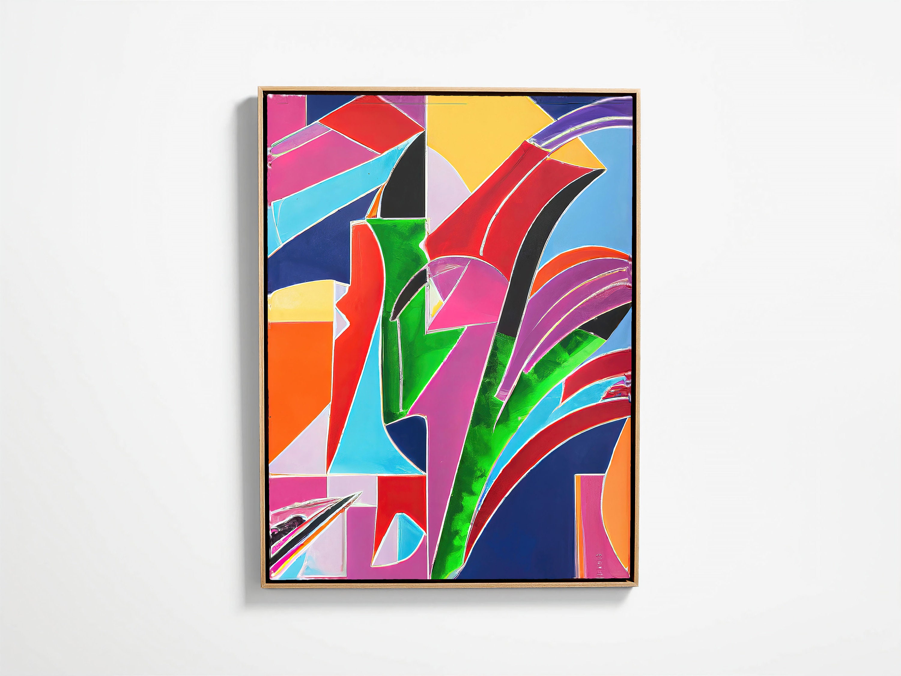 PRINTABLE Oil Painting Printable Art Handmade Home Décor, Extra Large