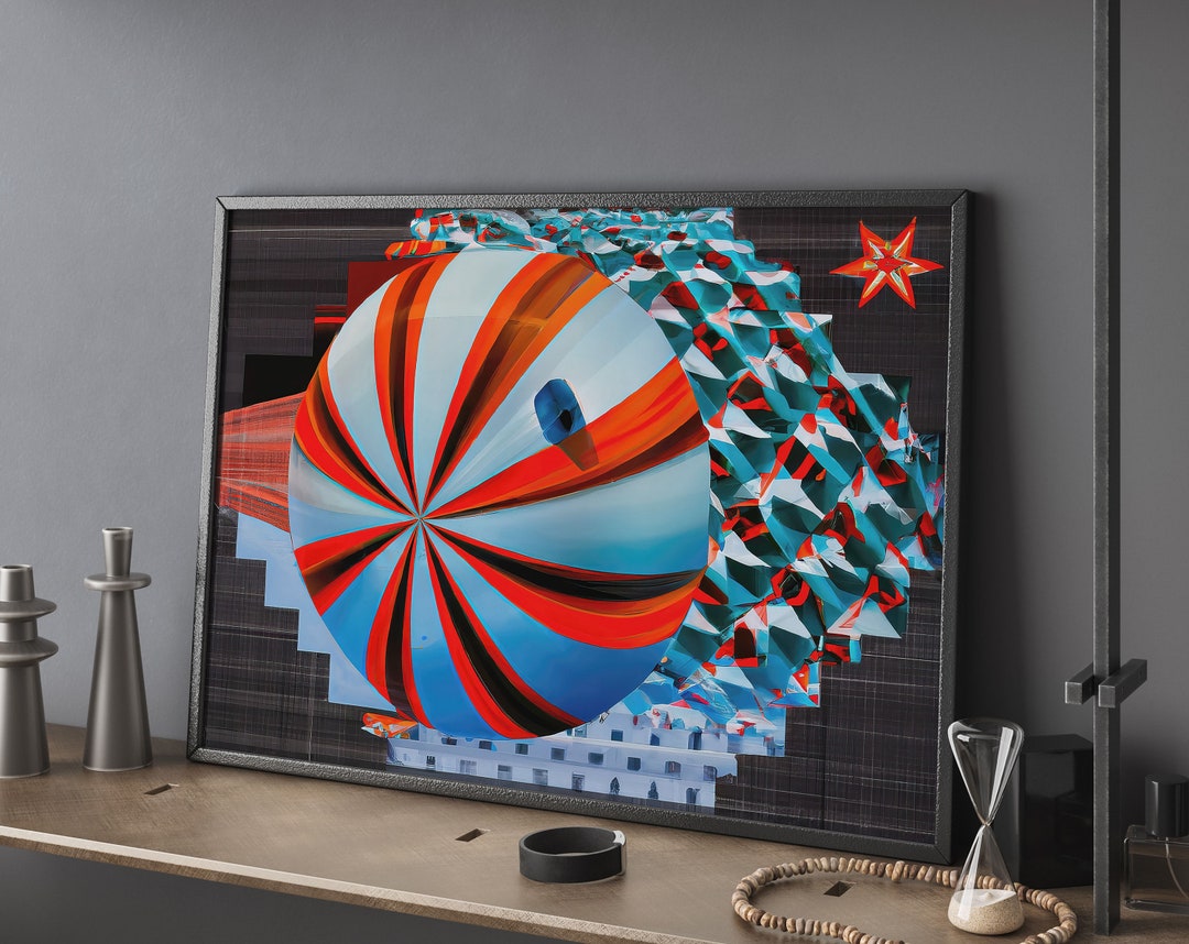 PRINTABLE Oil Painting Printable Art Handmade Home Décor, Extra Large