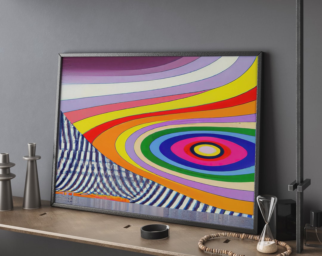 PRINTABLE Contemporary Artwork Printable Oil Painting, Wall Art