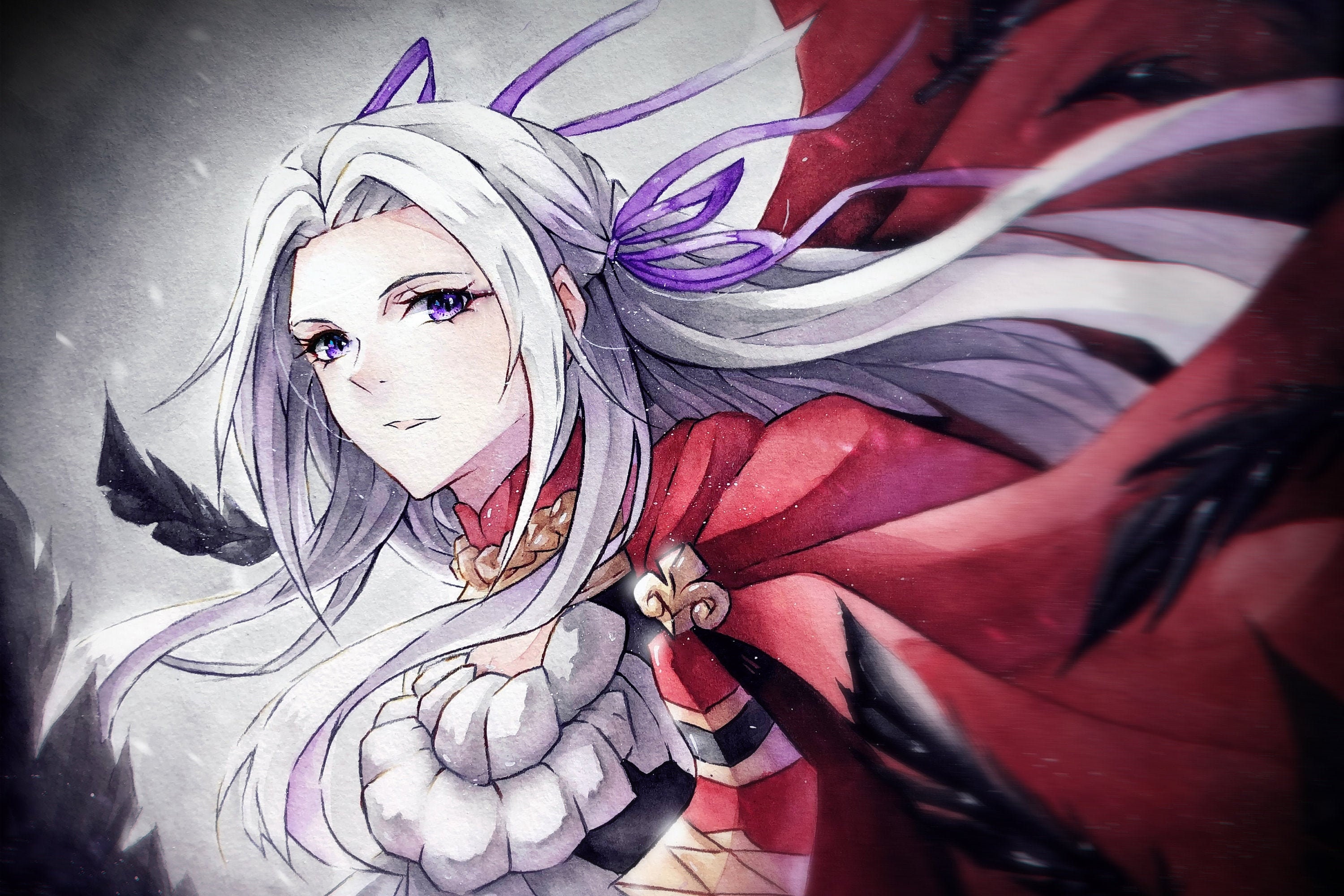 Fire Emblem Three Houses // FE3H // Edelgard Print Etsy