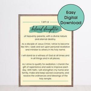Young Women&#39;s Theme | Digital Download