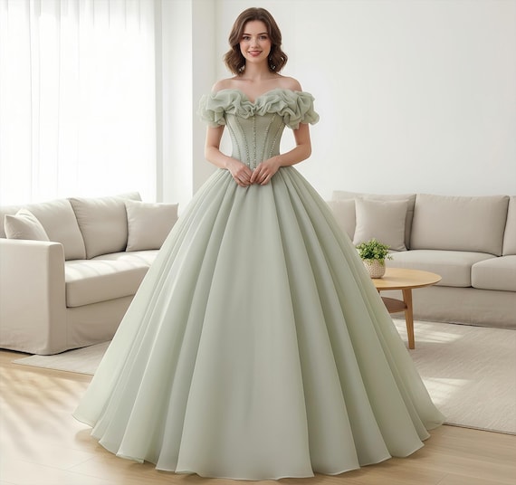 Elegant Green off the Shoulder Prom Dress, Long Prom Dress, Cocktail Dress,  Evening Dress, Party Dress,prom Dress, Birthday Dress, Ball Gown - Etsy  Israel