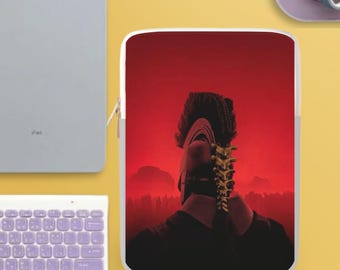 Ancient Greek Warrior Laptop Sleeve, Padded Case for MacBook, Chromebook, iPad and Tablets (10-15 inch)