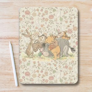 Cartoon Fanart Aesthetic iPad Case w Pen Slot, Slim Trifold Stand iPad Flip Case for iPad Pro 13 12.9 11, iPad Air 13", Air 5 4, iPad Mini