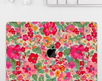 Floral MacBook Case for MacBook Neo, MacBook Air / Pro, Protective Cover