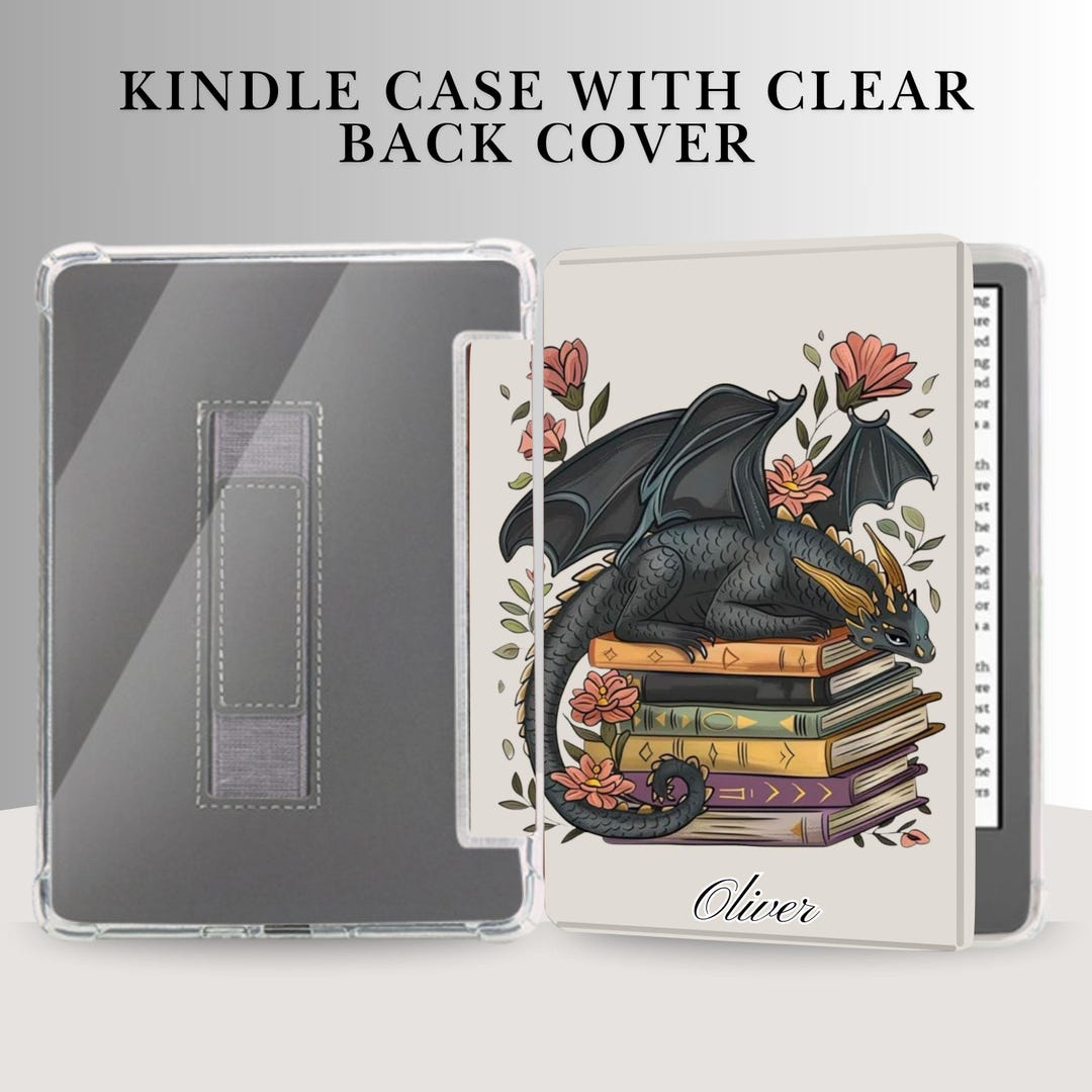 personalized-book-dragon-kindle-case-w-clear-back-cover-for-kindle-6-6