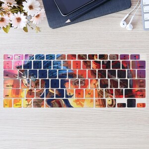 Shadow Fanart Aesthetic  Keyboard Cover for MacBook Pro 13 14 16 inch, MacBook Air 13 15, A2941 A2681 A2337, Laptop Keyboard Skin
