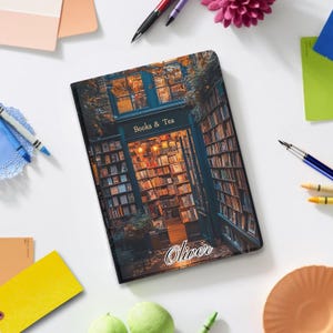 Custodia con supporto per iPad Book Store personalizzata per iPad Pro 13 12 11, iPad Air 13", iPad Air, iPad 10 9, iPad Mini, custodia con slot per penna