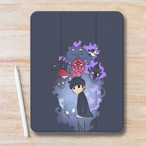 Solo Leveling Fanart iPad Case w Pen Slot, Slim Trifold Stand iPad Flip Case for iPad Pro 13 12.9 11, iPad Air 13", Air 5 4, iPad Mini