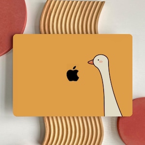Gans Art Print Aesthetic MacBook Case für MacBook Air 15 13, MacBook Pro 16 14 13 Zoll, MacBook Neo, M5 M4 M3 M2, Schutzhülle