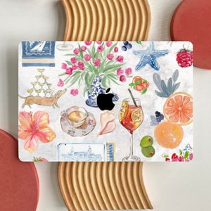 Collage Pattern MacBook Case for MacBook Air 15 13, MacBook Pro 16 14 13 inch