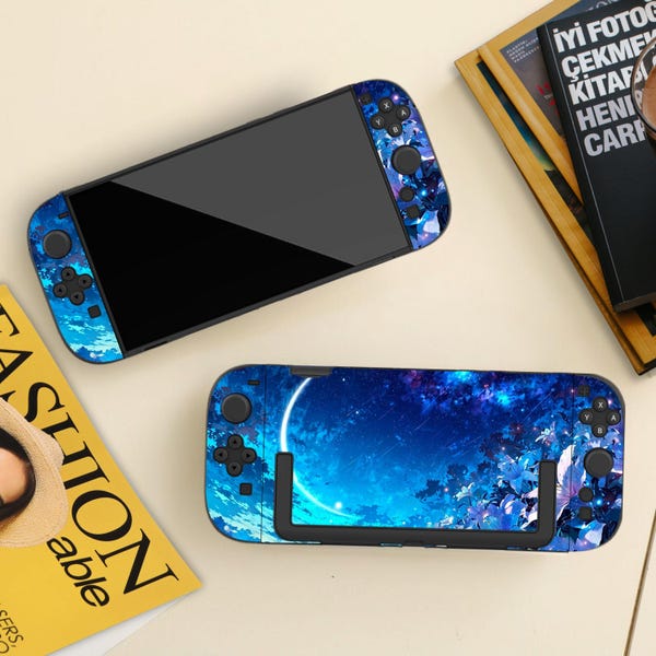 Funda protectora Sky Moon para Nintendo Switch 2/Switch, compatible con Nintendo Switch, antiarañazos y con absorción de impactos.