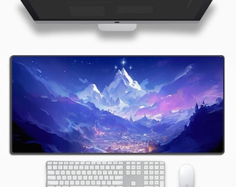 Large Mouse Pad, 900 X 400 Mm Large Gaming Mouse Mat With Stitched