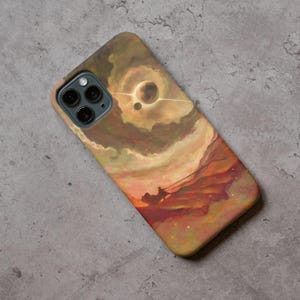 Dune Fanart Aesthetic Full Print iPhone Hülle für iPhone 16 Pro Max, iPhone 16 16E 15 14 13, iPhone Pro Max, iPhone Pro Plus