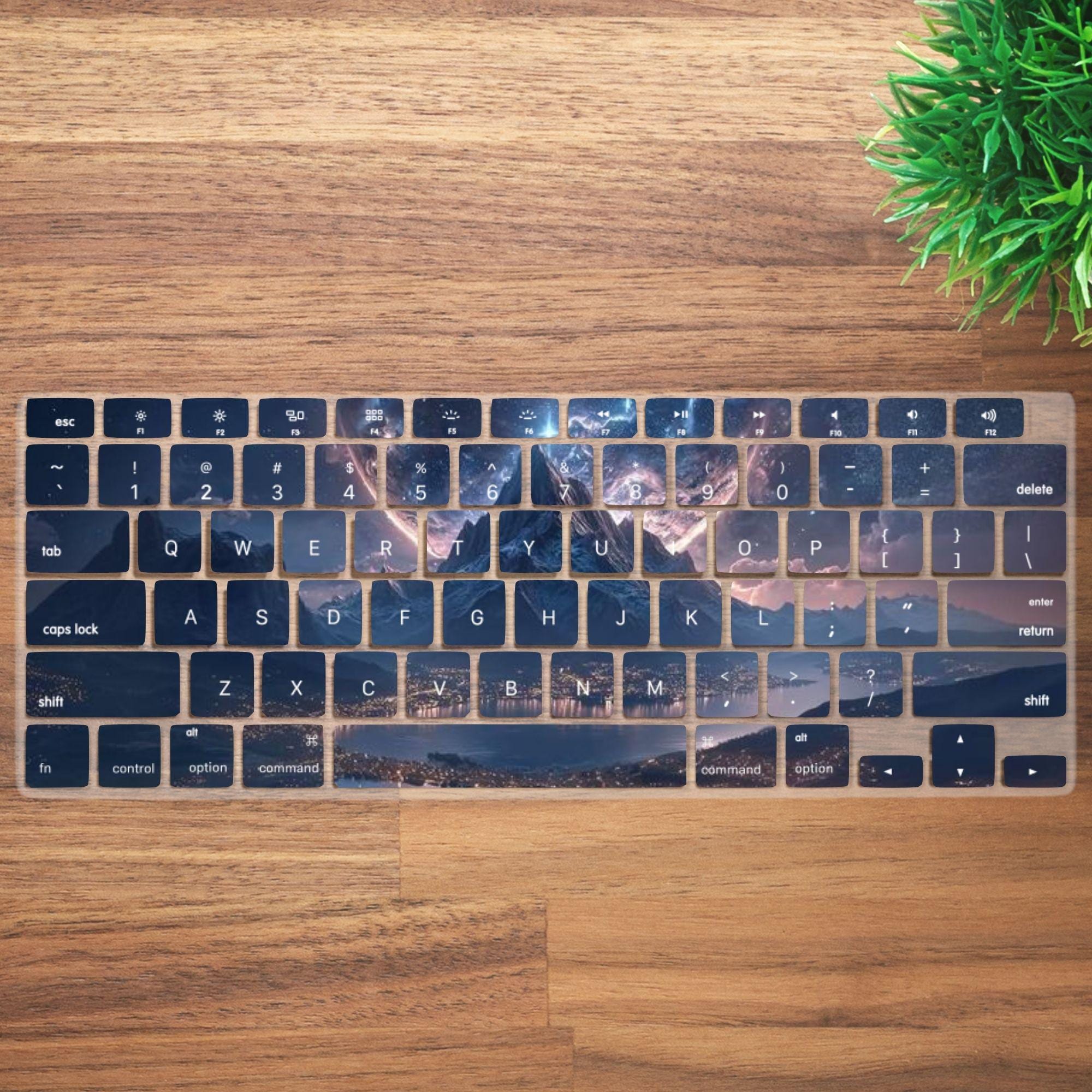 スターライトシティ MacBook キーボードカバー (MacBook Neo、Air、Pro