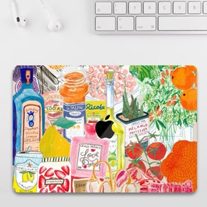 Funda para MacBook con bonito diseño estético y diseño de álbum de recortes para MacBook Air de 15 a 13 pulgadas, MacBook Pro de 16 a 14 pulgadas y MacBook M3, M2 y M1, funda con diseño de collage