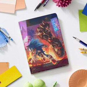 Shadow Fanart Aesthetic iPad Book Stand Case for iPad Pro 13 12 11, iPad Air 13", iPad Air 5 4, iPad 10 9, iPad Mini, Cover w Pen Slot