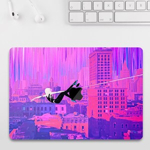 Cute Spider Girl Aesthetic MacBook Case for MacBook Air 15 13, MacBook Pro 16 14 13 inch, M3 M2 M1, MacBook Protective Case Cover