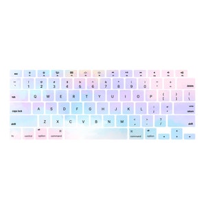 Watercolor Printed Custom Keyboard Cover for MacBook Pro 13 / MacBook Air 13, Printed Cover for Macbook 2016 - 2023 A2681 M2 A2337 A2338 M1