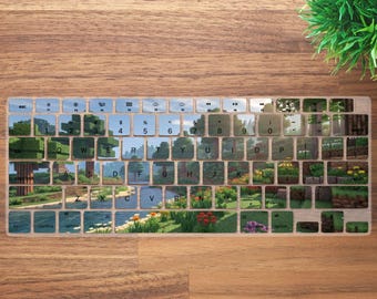 Personalized Gaming Pixel Art Keyboard Cover for MacBook Neo, MacBook Air & Pro, Protective Skin
