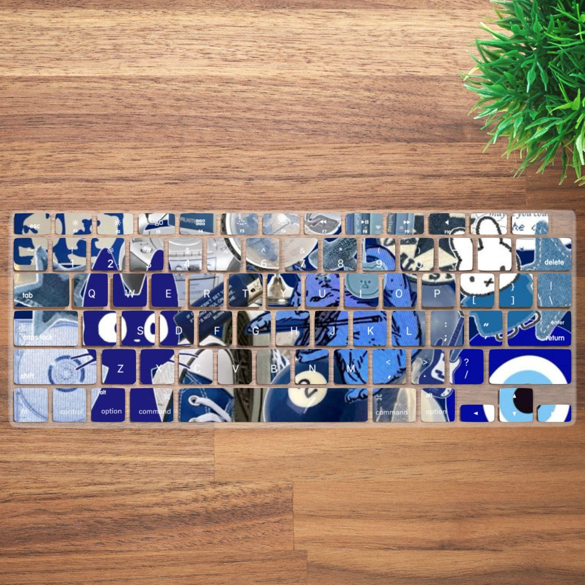Cat Collage Aesthetic  Keyboard Cover for MacBook Pro 13 14 16 inch, MacBook Air 13 15, A2941 A2681 A2337, Laptop Keyboard Skin