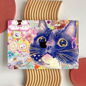 Cat Collage Aesthetic MacBook Case for MacBook Air 15 13, MacBook Pro 16 14 13 inch, M4 M3 M2, MacBook Protective Case Cover
