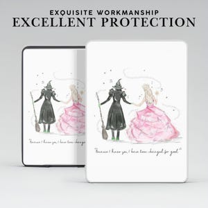 Custodia per Kindle Wicked Fan Art Aesthetic con impugnatura per Kindle Paperwhite 12/11 da 7"/6,8", Kindle Colorsoft Signature, Kindle 11/10/8