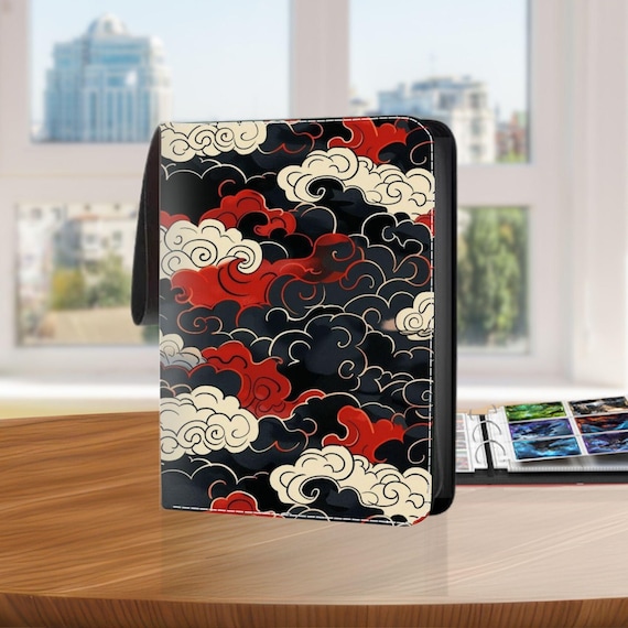 cloud card binder Japanese Cloud Wave Trading Card Binder With 400/900 Pockets, Card Storage  for Tcg/mtg/sport/game Card Collection, Gift for Collectors, Kids