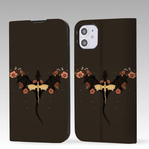 Bonita funda tipo billetera con diseño de cuarta ala para iPhone 16 Pro Max, iPhone 16 15 14 13 12, iPhone Pro Max, iPhone Pro, iPhone Plus
