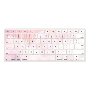 Marble Personalized Keyboard Cover for MacBook Pro 13 / MacBook Air 13, Anti-dust Cover for MacBook 2016 - 2022 A2681 M2 A2337 A2338 M1