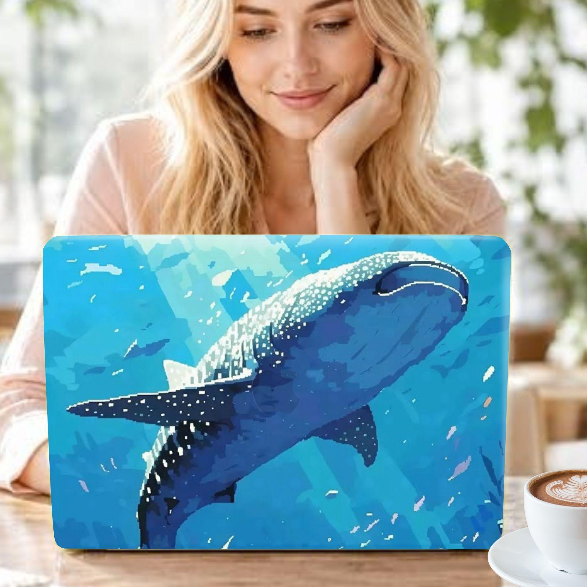 Whale Shark Aesthetic MacBook Case for MacBook Air 15 13, MacBook