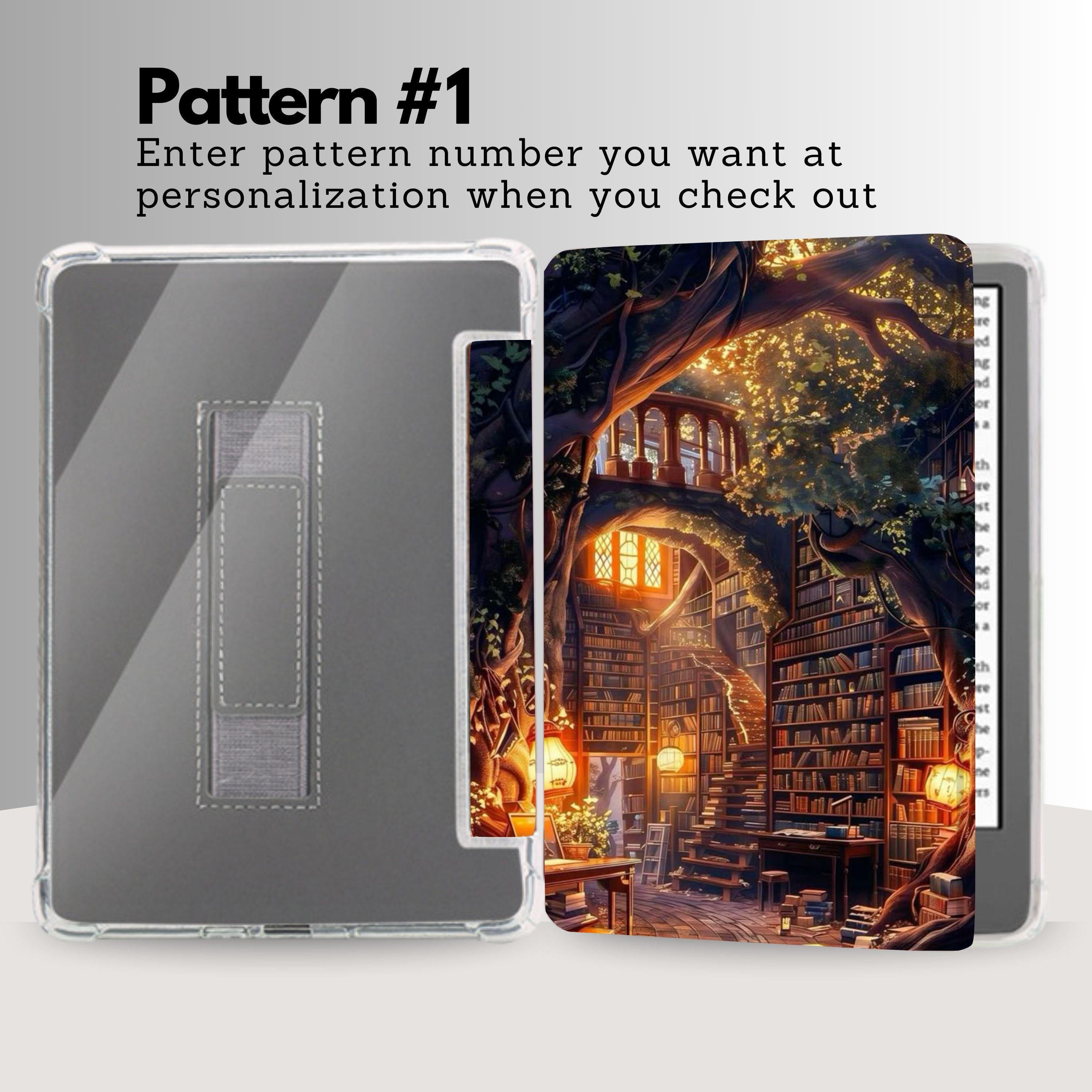 O*す様 オークションKindle colorsoft16GB 美品本体ケース、 Personalized Library Kindle Case With Clear Back Cover for Kindle